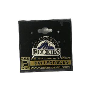 Colorado Rockies logo pin MLB NWT